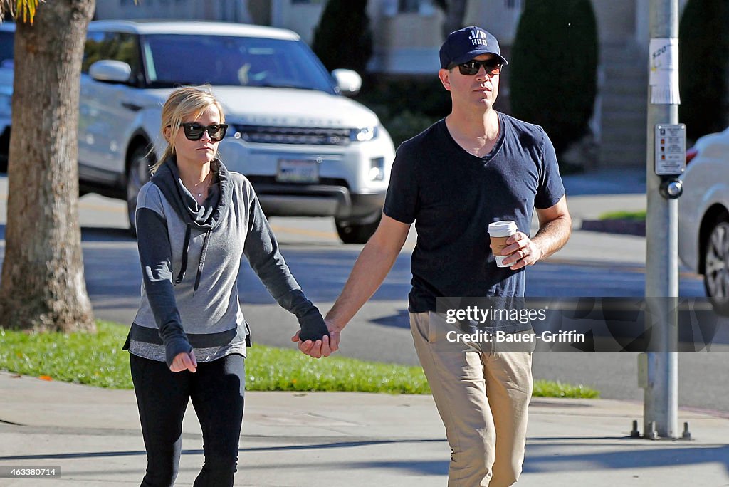 Celebrity Sightings In Los Angeles - February 13, 2015