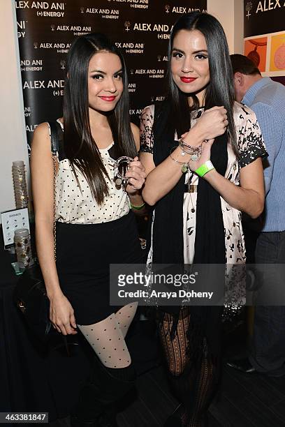 Models Shannon Baker and Shauna Baker attend the Kari Feinstein Style Lounge on January 17, 2014 in Park City, Utah.