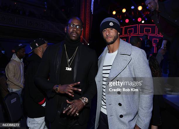 Rapper 2 Chainz and football player Colin Kaepernick attend the NBA All-Star All-Style presented by Samsung Galaxy, the first-ever NBA fashion show...