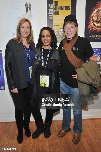 Sundance Institute Executive Director Keri Putnam, Documentary Film Program & Fund Director Tabitha Jackson, and Sundance Institute President and...