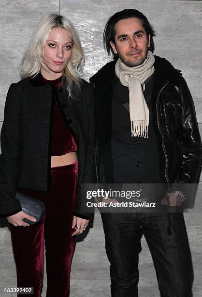 Cory Kennedy attends the Charlotte Ronson fashion show during Mercedes-Benz Fashion Week Fall 2015 at The Pavilion at Lincoln Center on February 13,...