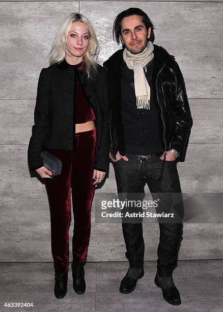 Cory Kennedy attends the Charlotte Ronson fashion show during Mercedes-Benz Fashion Week Fall 2015 at The Pavilion at Lincoln Center on February 13,...