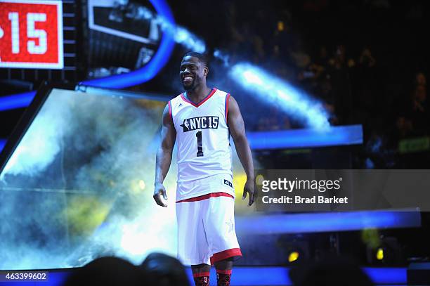 Kevin Hart attends the NBA All-Star Celebrity Game NBA All -Star Weekend 2015 on February 13, 2015 in New York City.