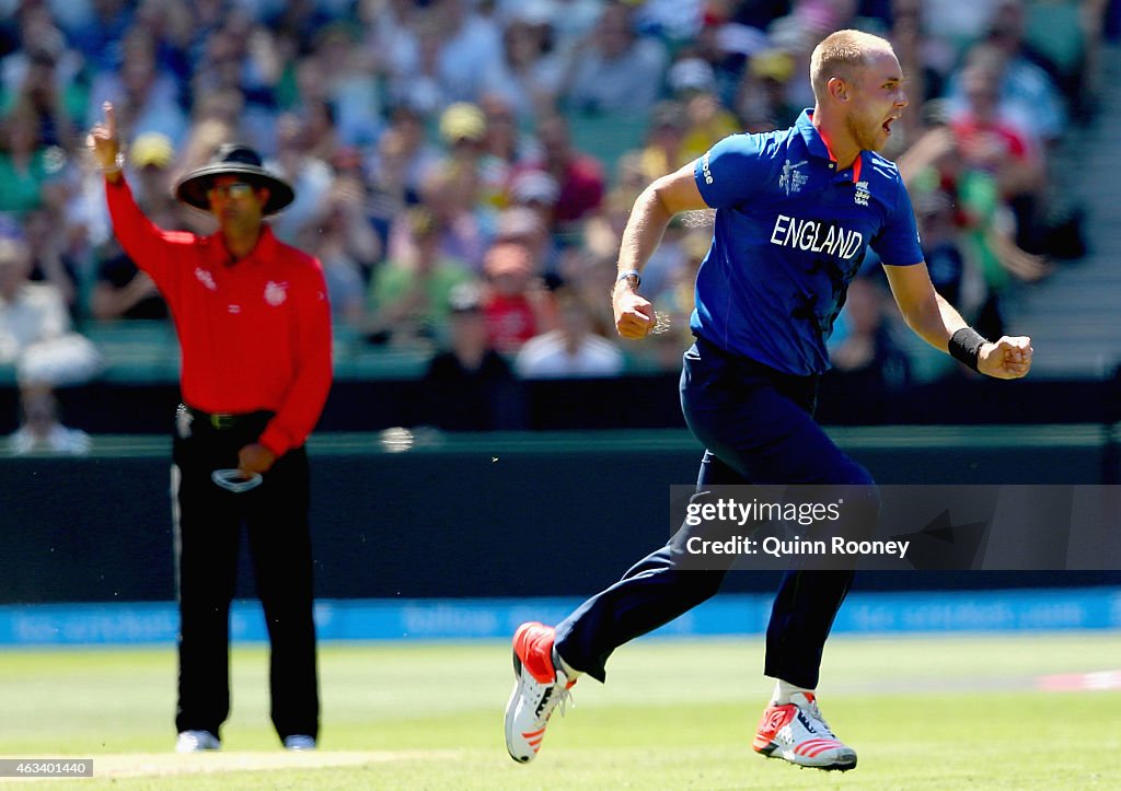 England v Australia - 2015 ICC Cricket World Cup