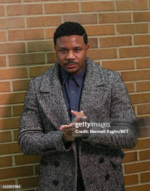 Actor Hosea Chanchez attends NBAPA All-Star Youth Summit: Real Talk on February 13, 2015 in New York City.