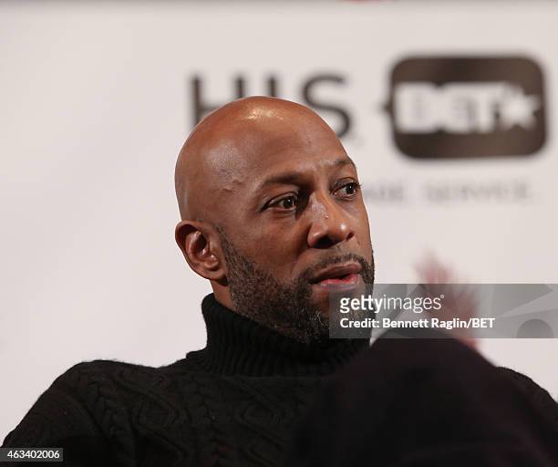 Former NBA player Alonzo Mourning attends NBAPA All-Star Youth Summit: Real Talk on February 13, 2015 in New York City.