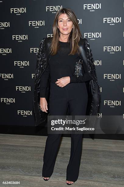 Marie Claire's Creative Director Nina Garcia attends the Fendi Celebration Dinner of the Flagship Store Opening at the Park Hyatt New York on...