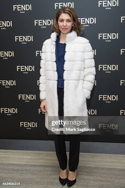 Sofia Coppola attends the Fendi Flagship Store Opening Celebration Dinner at the Park Hyatt New York on February 13, 2015 in New York City.