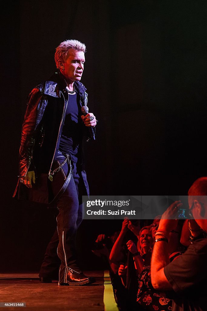 Billy Idol Performs At Paramount Theater Seattle