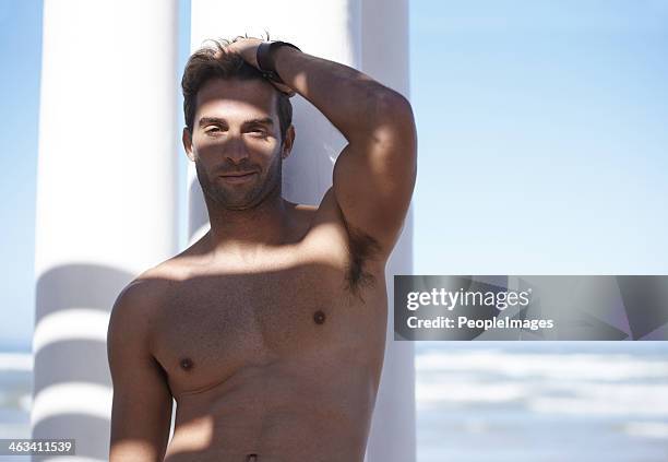 relaxing in the shade - touching hair stock pictures, royalty-free photos & images