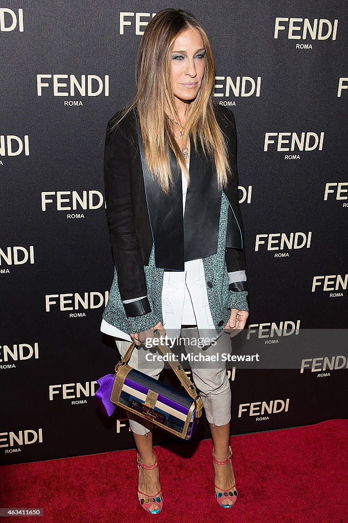 Fendi New York Flagship Boutique Inauguration Party - Fall 2015 Mercedes - Benz Fashion Week