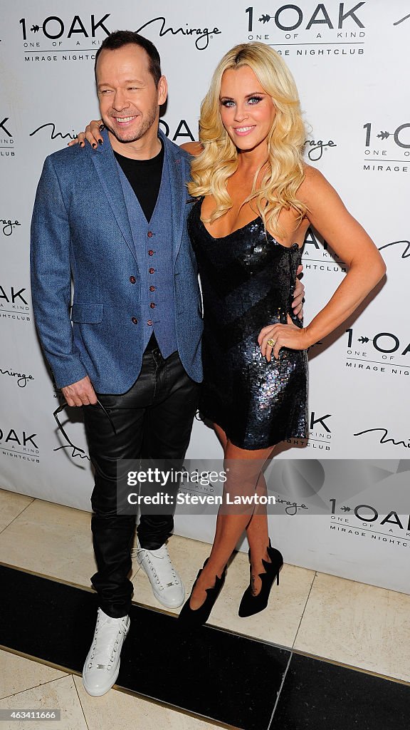 Jenny McCarthy Hosts Valentine's Weekend Party At 1 OAK Nightclub At The Mirage