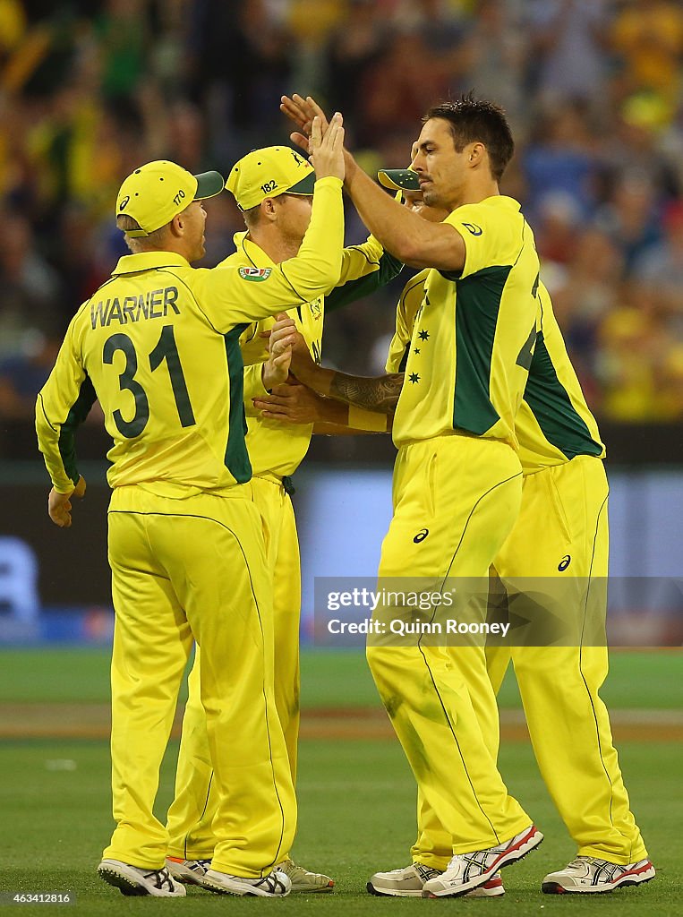 England v Australia - 2015 ICC Cricket World Cup