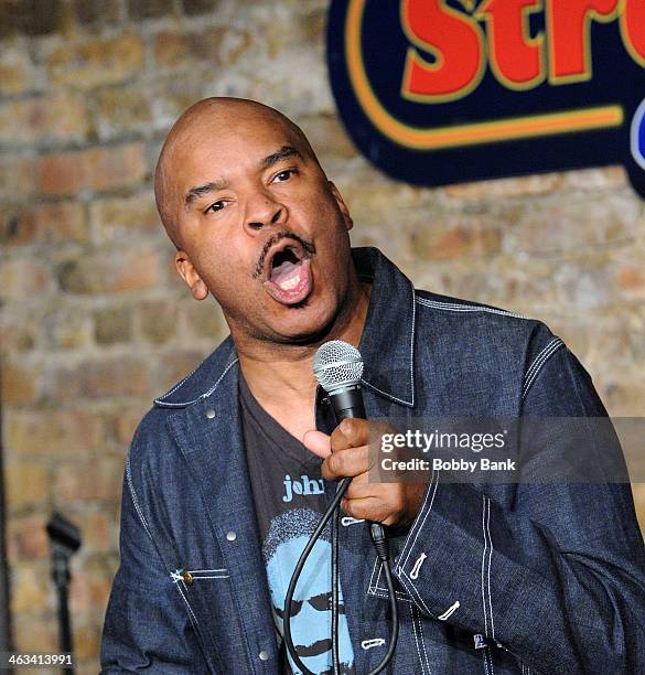 David Alan Grier Rapper David Alan Grier Performs At The Stress Factory Photos and Premium High ...