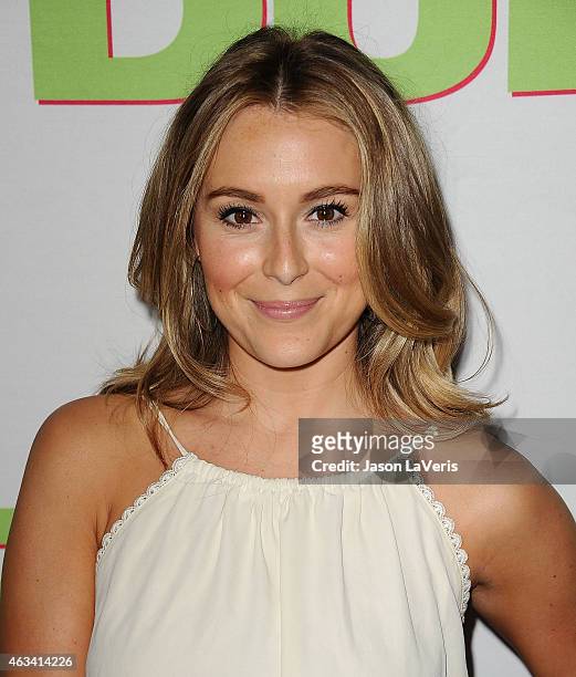 Actress Alexa Vega attends the premiere of "The Duff" at TCL Chinese 6 Theatres on February 12, 2015 in Hollywood, California.