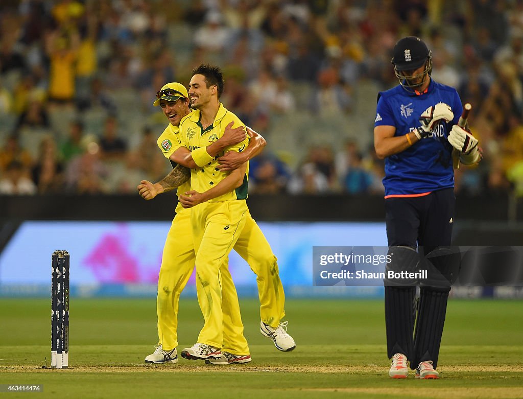 England v Australia - 2015 ICC Cricket World Cup