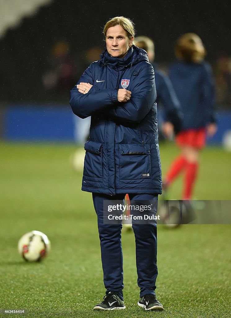 England v USA: Women's Friendly International