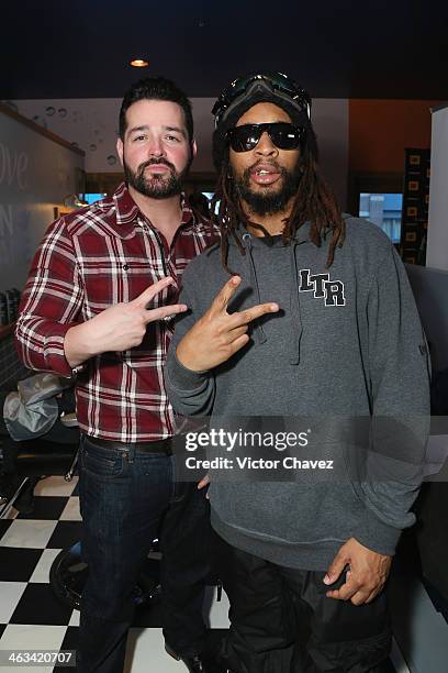 Lil Jon attends Avocados From Mexico Film Festival Suite on January 17, 2014 in Park City, Utah.