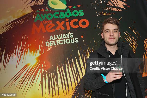 Chase Williamson attends Avocados From Mexico Film Festival Suite on January 17, 2014 in Park City, Utah.