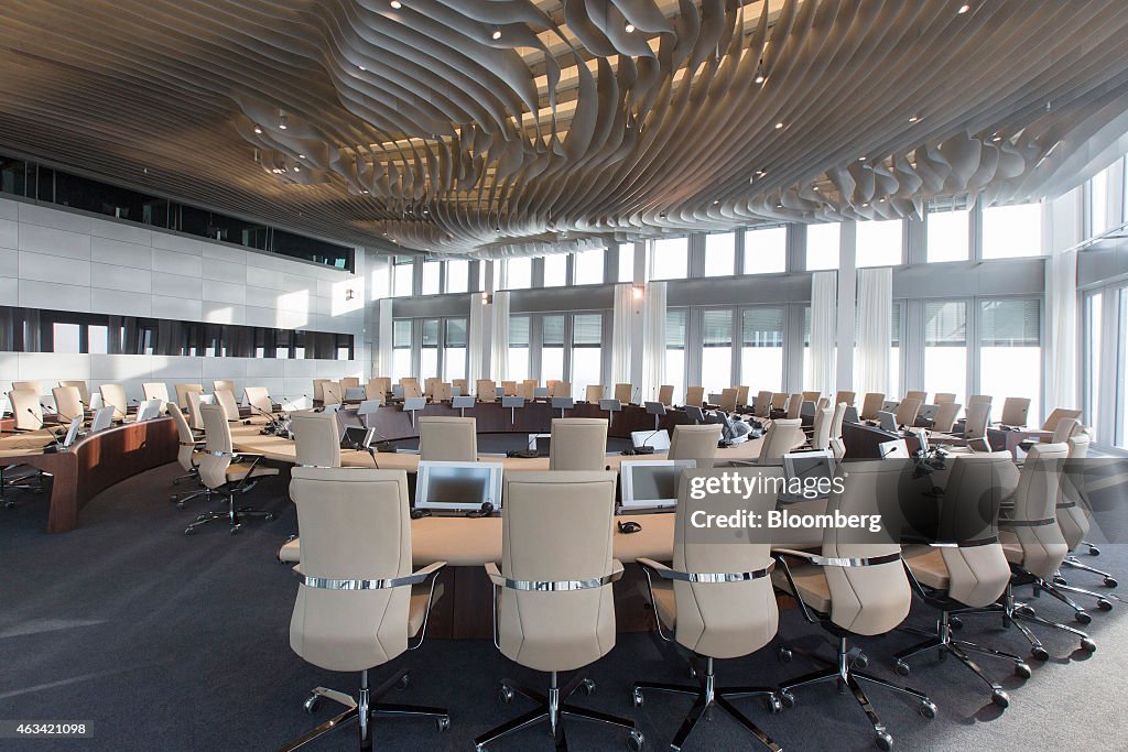 General Views Inside The European Central Bank's New Headquarters