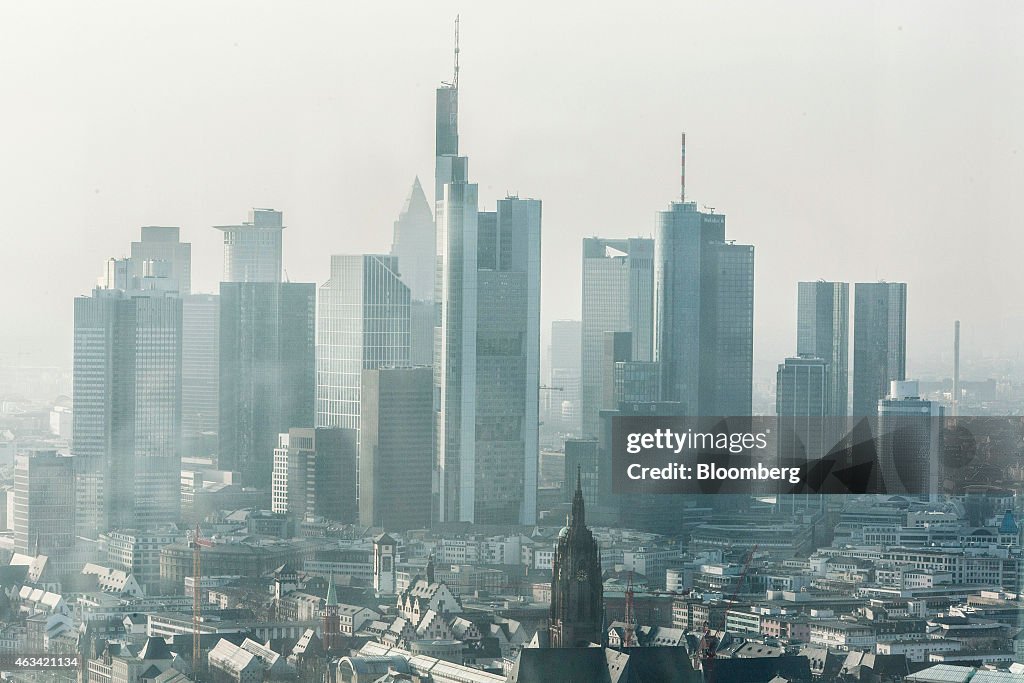 General Views Inside The European Central Bank's New Headquarters