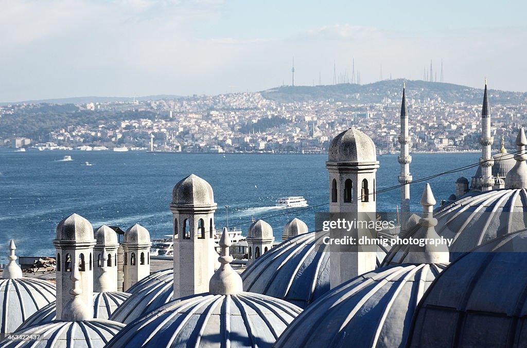 The roofs of Istanbul