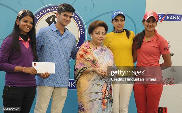 Gauri Raje Mp Jyotiraditya Scindia Photos and Premium High Res Pictures - Getty Images