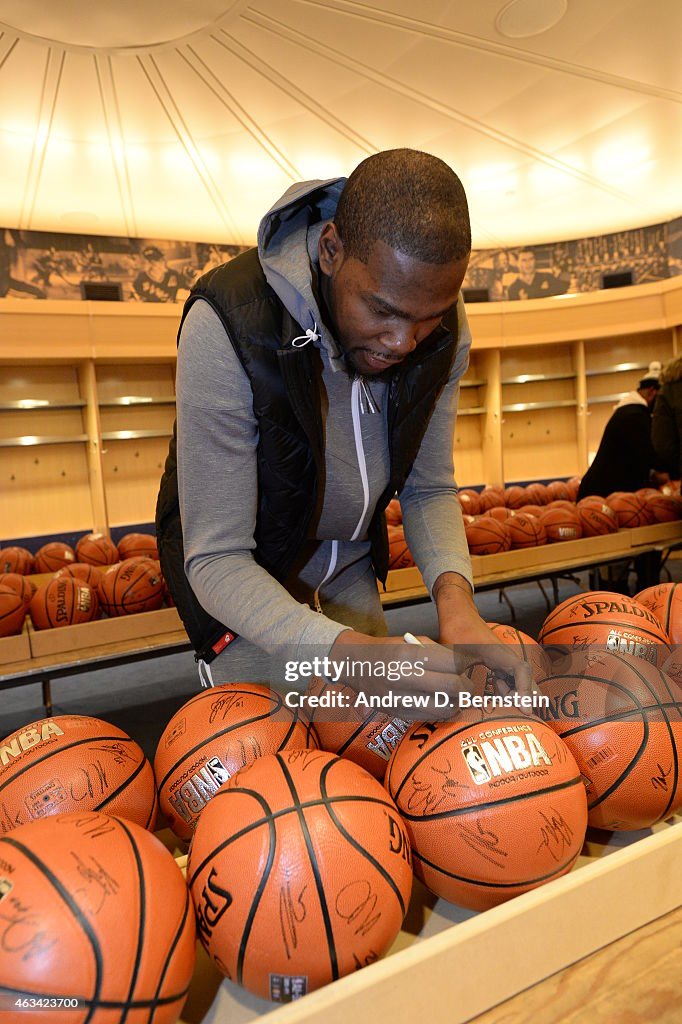 NBA All-Star Practice 2015