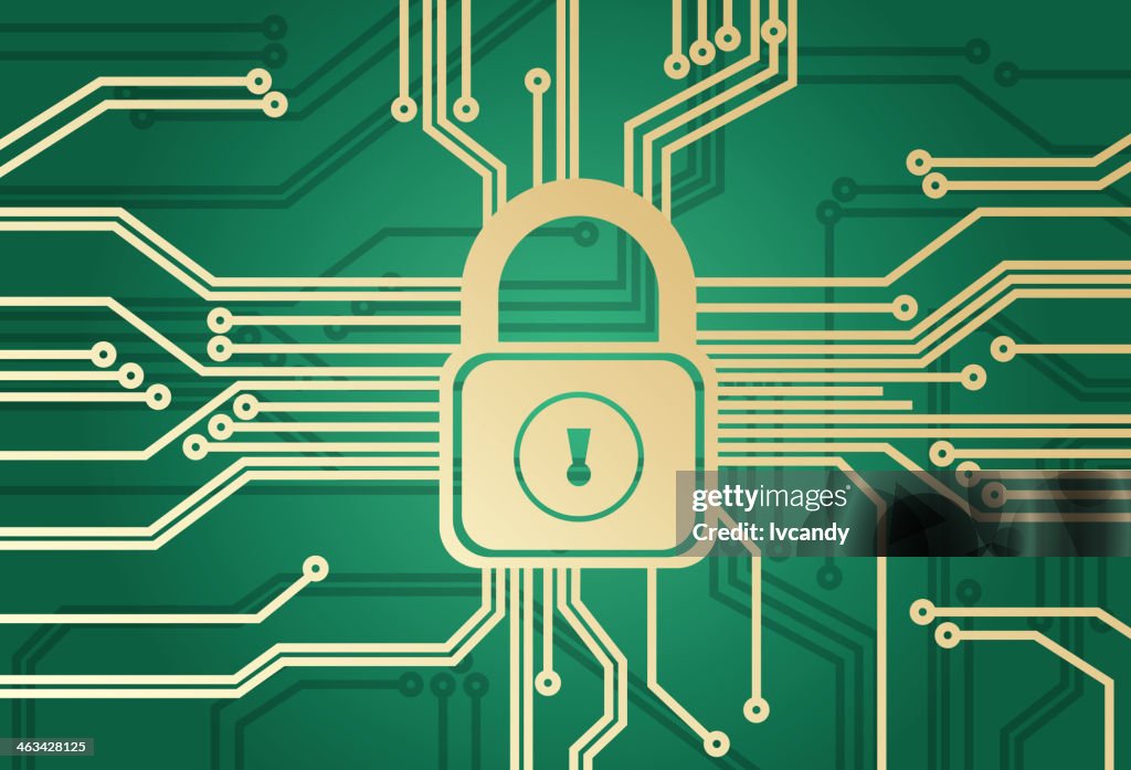 Secure Inormation Graphics Information Security High-Res Vector Graphic - Getty Images
