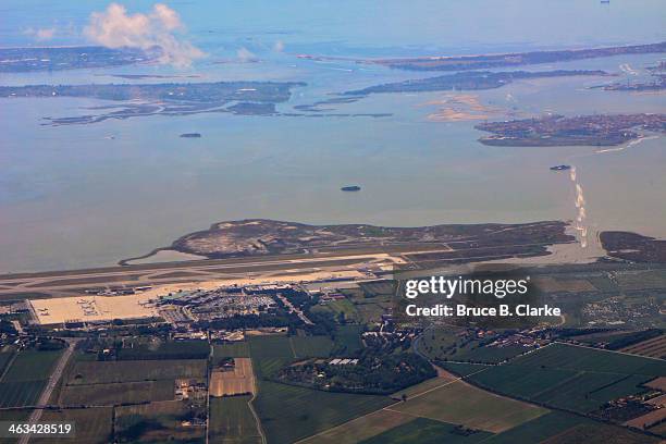 marco polo airport - venice airport stock pictures, royalty-free photos & images