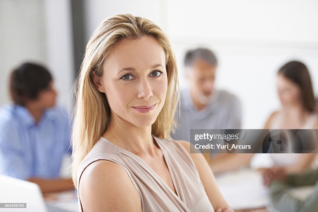 Confident in her team