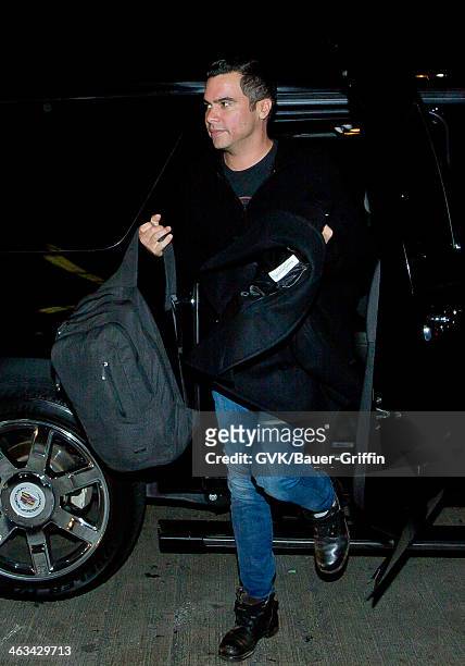 Cash Warren is seen on January 17, 2014 in Los Angeles, California.