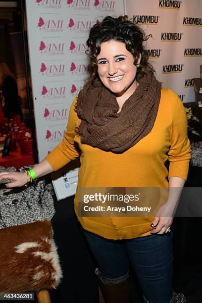 Kaycee Stroh attends the Kari Feinstein Style Lounge on January 17, 2014 in Park City, Utah.