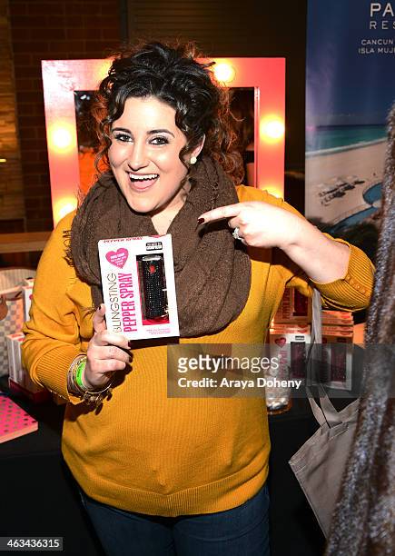 Kaycee Stroh attends the Kari Feinstein Style Lounge on January 17, 2014 in Park City, Utah.