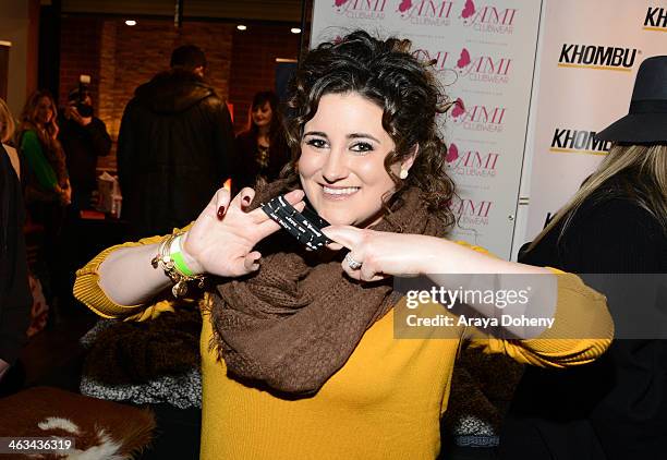 Kaycee Stroh attends the Kari Feinstein Style Lounge on January 17, 2014 in Park City, Utah.