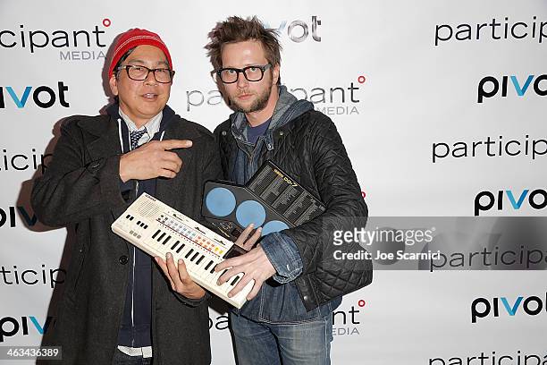Money Mike and Patrick Keeler attend the Participant Media Celebrating 10 Years and the world premiere of Pivot's HITRECORD ON TV on day 2 of the...