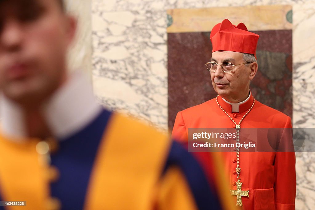 Newly Appointed Cardinals Attend Courtesy Visits