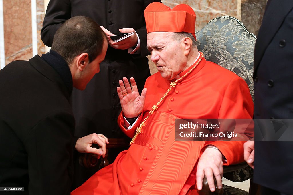 Newly Appointed Cardinals Attend Courtesy Visits