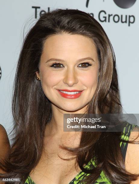 Katie Lowes arrives at the ABC/Disney 2014 Winter TCA party held at The Langham Huntington Hotel and Spa on January 17, 2014 in Pasadena, California.