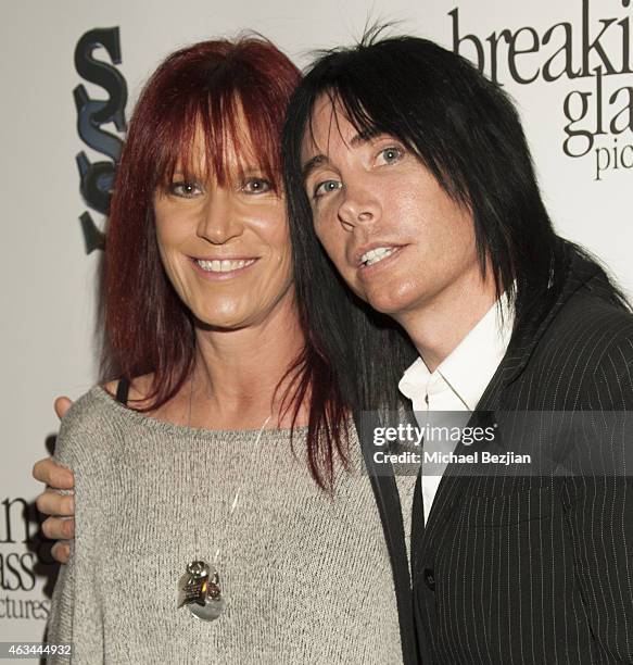 Jody Hamilton and Lonny Paul attend "White Rabbit" Los Angeles Premiere - A Bullying Prevention Initiative at Laemmle's Music Hall 3 on February 13,...