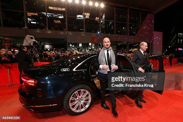 Darren Aronofsky attends the Closing Ceremony Red Carpet Arrivals - AUDI At The 65th Berlinale International Film Festival on February 14, 2015 in...