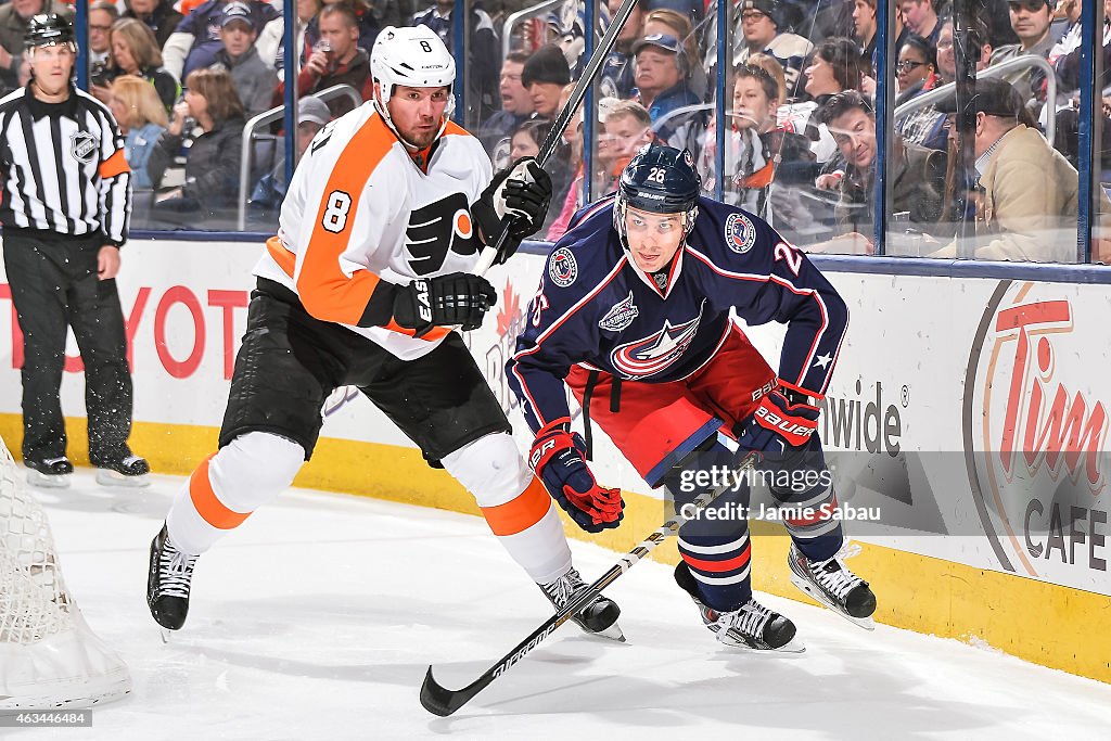 Philadelphia Flyers v Columbus Blue Jackets