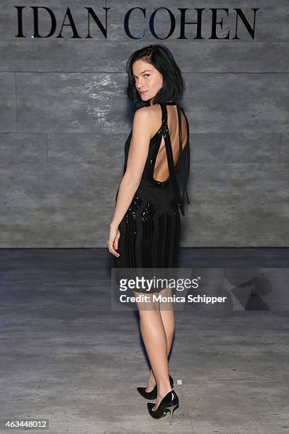 And recording artist Leigh Lezark of the Misshapes attends the Idan Cohen fashion show during Mercedes-Benz Fashion Week Fall 2015 at The Pavilion at...
