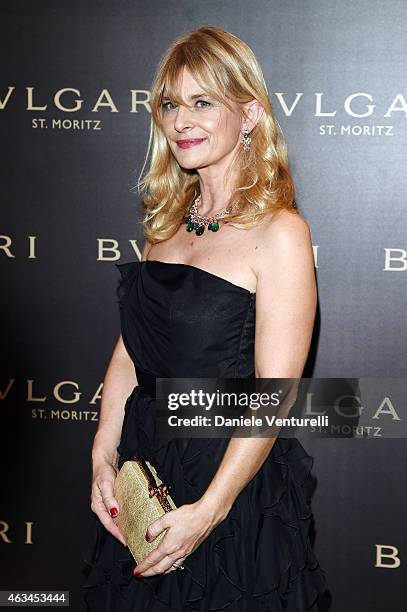 Actress Nastassja Kinski attends Bulgari High Jewelry Event St. Moritz on February 14, 2015 in St Moritz, Switzerland.