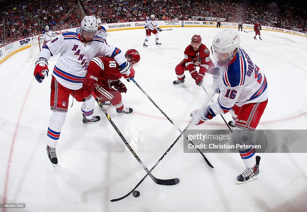 New York Rangers v Arizona Coyotes