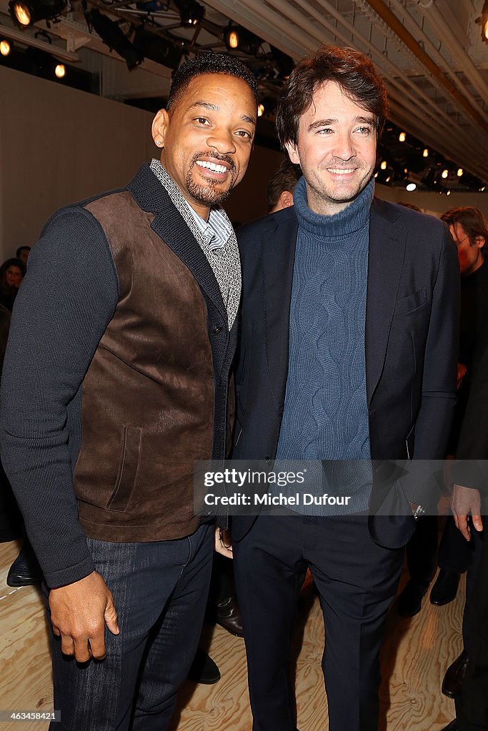 Berluti : Front Row - Paris Fashion Week - Menswear F/W 2014-2015