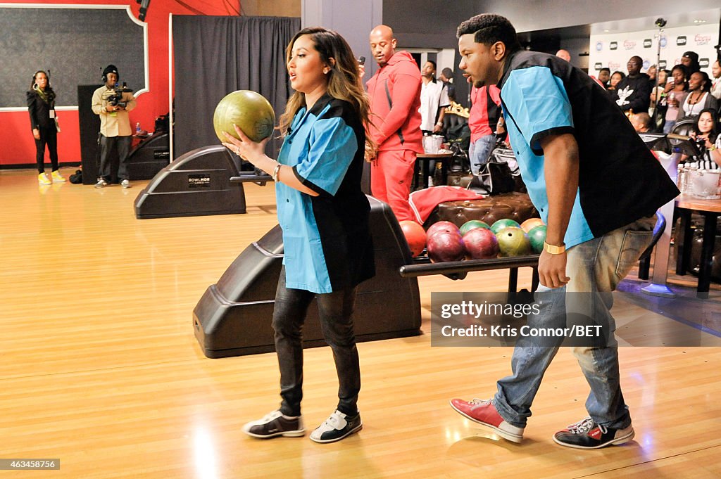 BET Networks Celebrity Bowling Event- Inside