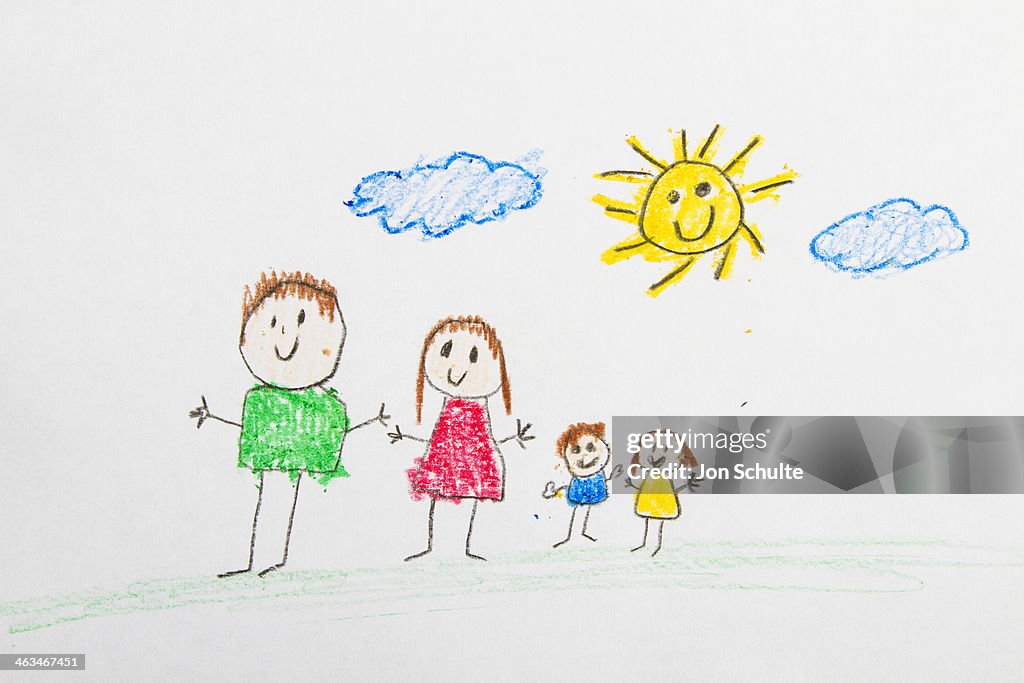 Drawing of Family