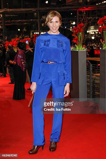 Franziska Weisz attends the Closing Ceremony of the 65th Berlinale International Film Festival on February 14, 2015 in Berlin, Germany.