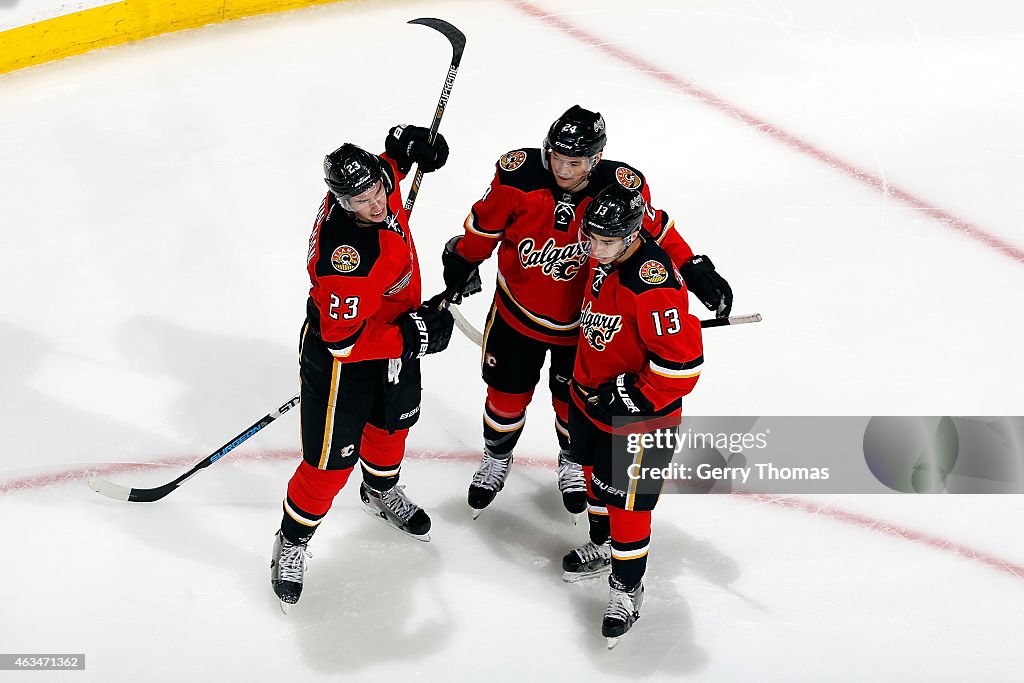 Vancouver Canucks v Calgary Flames